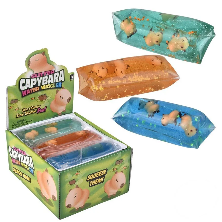 Capybara Water Wigglers Kids Toy - Assorted — wholesale Apparel & Accessories by the case