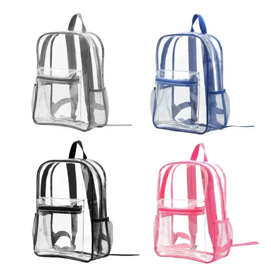 Transparent Backpack in Bulk - Assorted — wholesale Bags & Backpacks by the case