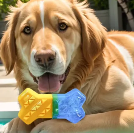 Summer Cooling Dog Molar Toy - Freezable Bite-Resistant — wholesale Pet by the case