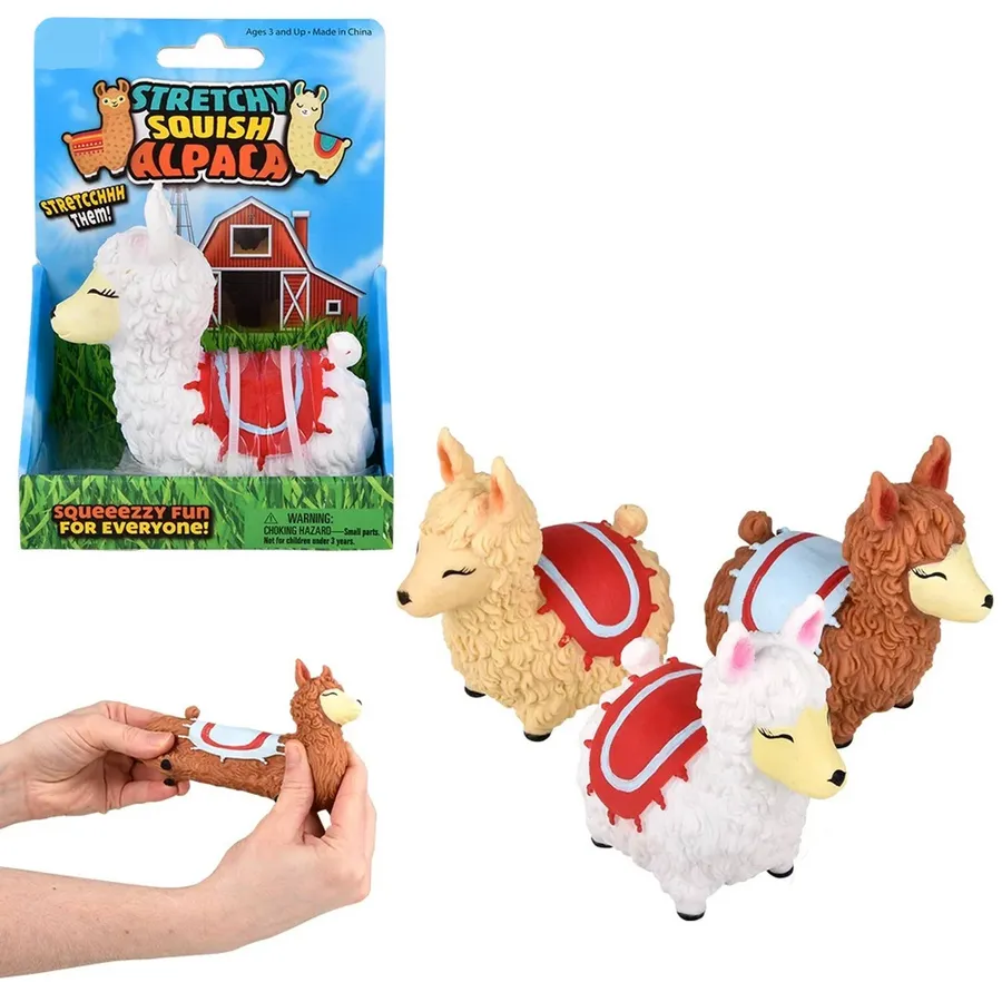 Alpaca Squish Toy - Adorable Fidget for Kids — wholesale Fidgets & Sensory by the case