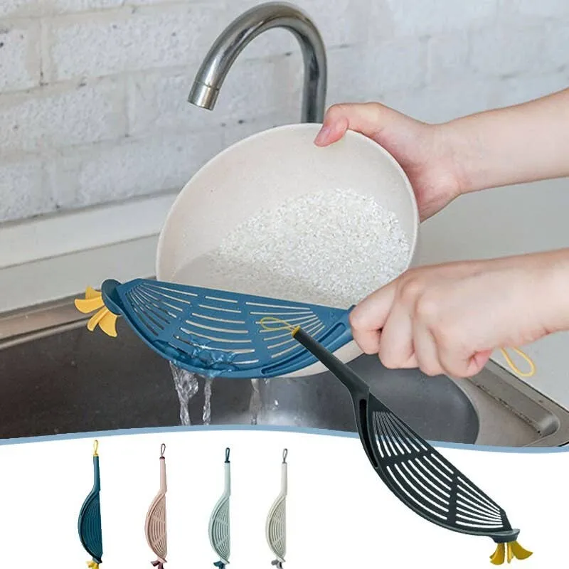 Over-Sink Collapsible Drainer Rack | Silicone Kitchenware — wholesale Kitchen & Drinkware by the case