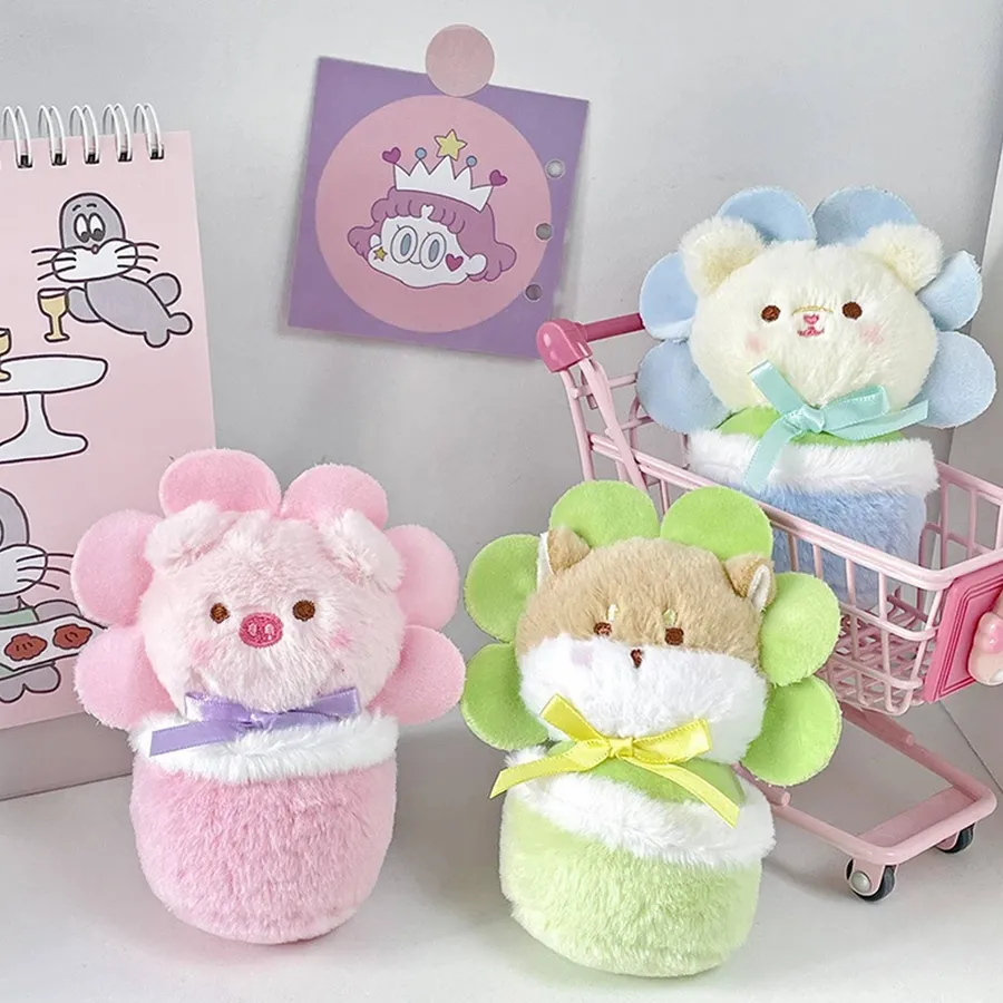 Sunflower Plush Stuff Keychain Toys In Bulk — wholesale Plush & Squishies by the case