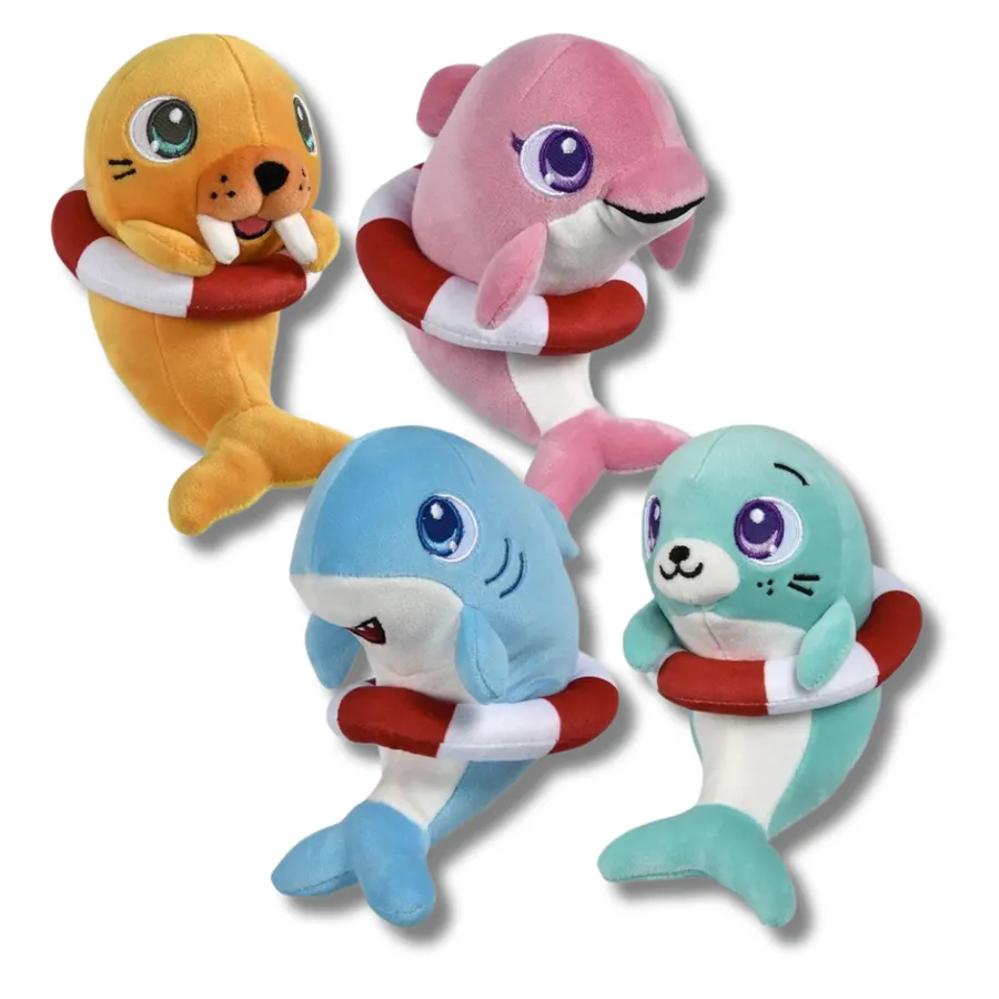 Soft Plush Sealife Animal Kids Toys - Assorted — wholesale Plush & Squishies by the case