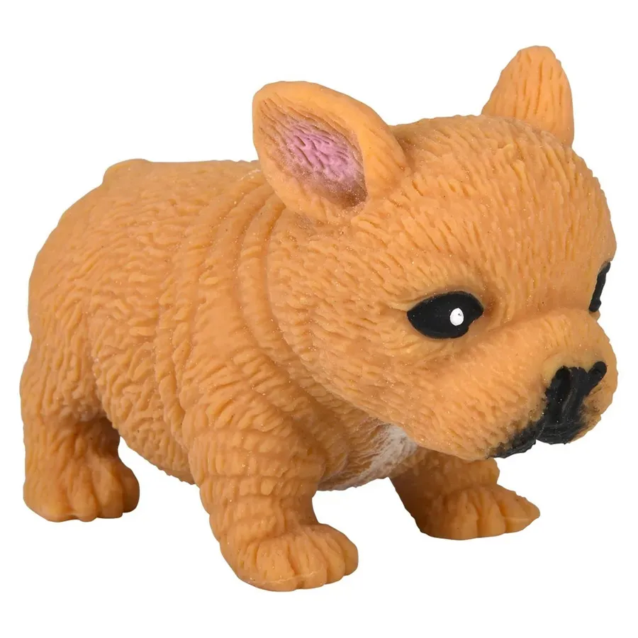Stretchy Squish Bulldog Kids Toy - Assorted — wholesale Plush & Squishies by the case