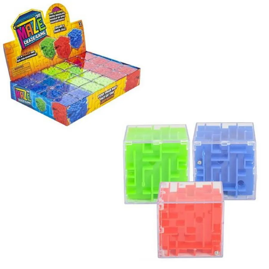 Puzzle Cube Game - Assorted — wholesale Toys & Games by the case