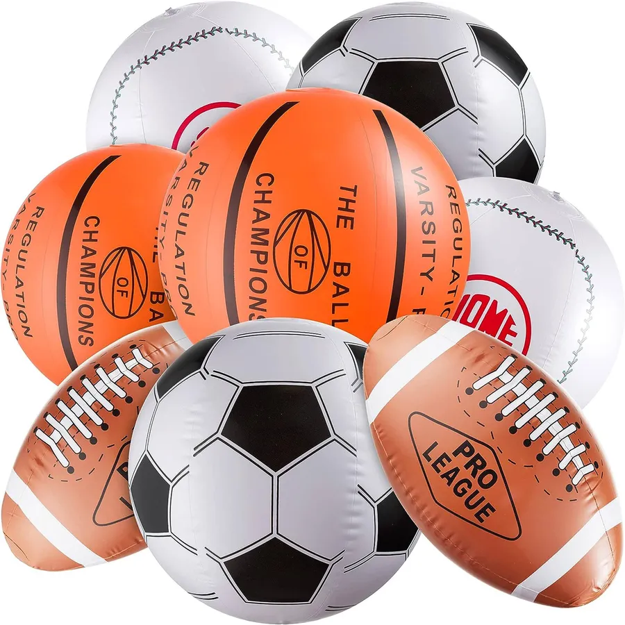Sports Ball Inflate Back To School Kids Toy — wholesale Toys & Games by the case