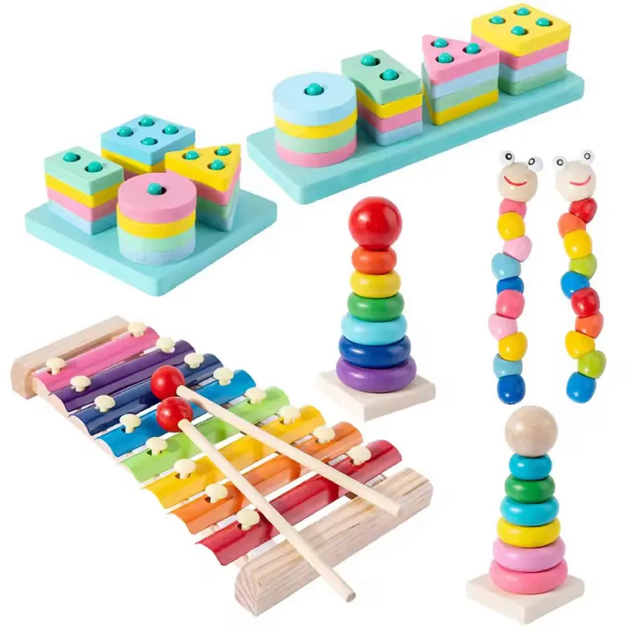 Wooden Learning Educational Toys - Back to School — wholesale Toys & Games by the case