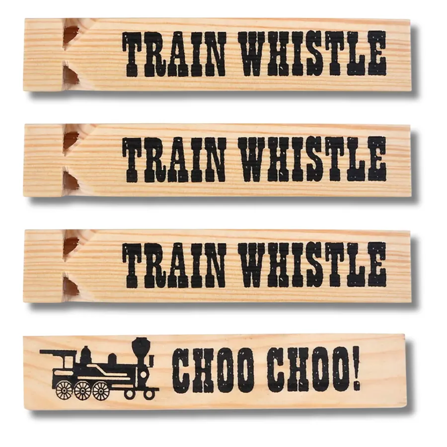 Wooden Train Whistle Fidget Kids Toy — wholesale Fidgets & Sensory by the case