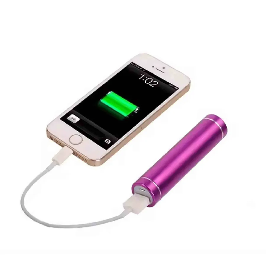 Mini Portable 2600mAh Power Bank - Assorted — wholesale Tech & Gadgets by the case