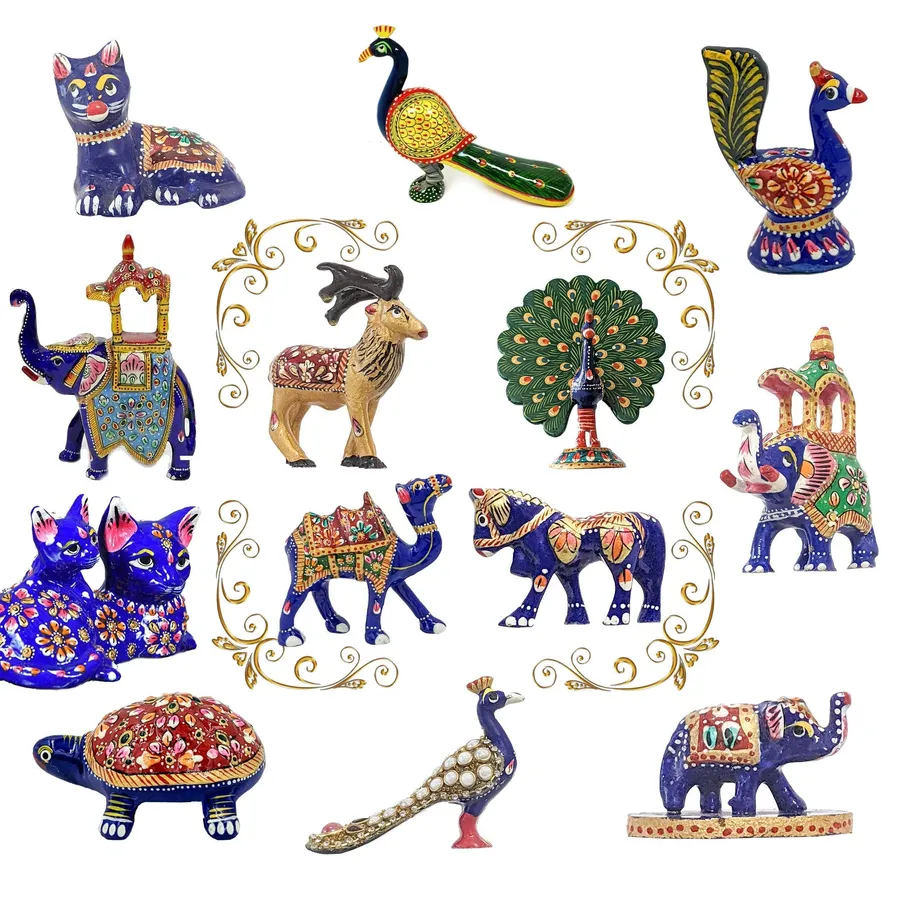 Wooden Cute Animal Statues — wholesale Toys & Games by the case