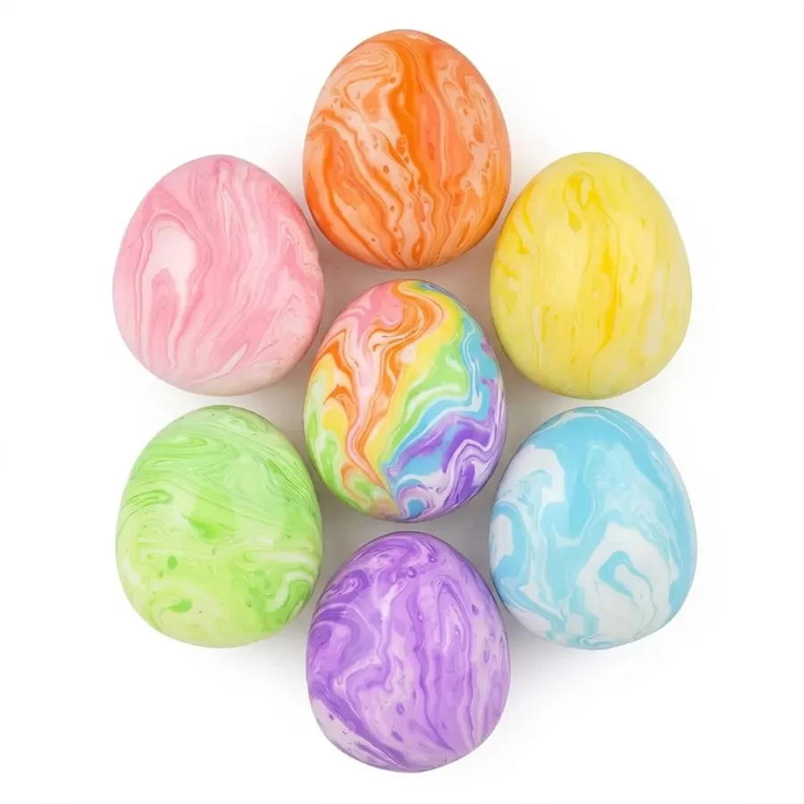 Marble Squishy Egg Fidget Toy – Stress Relief Squeeze — wholesale Fidgets & Sensory by the case