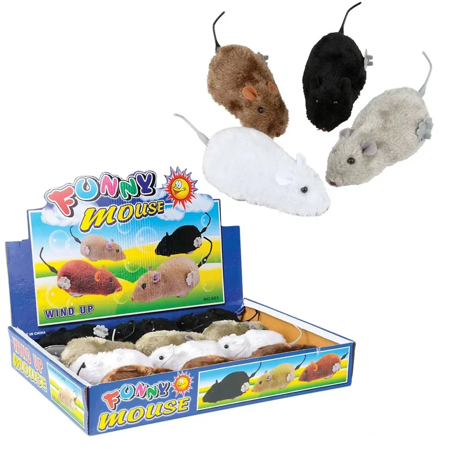 Wind Up Mouse Kids Toys - Assorted — wholesale Toys & Games by the case