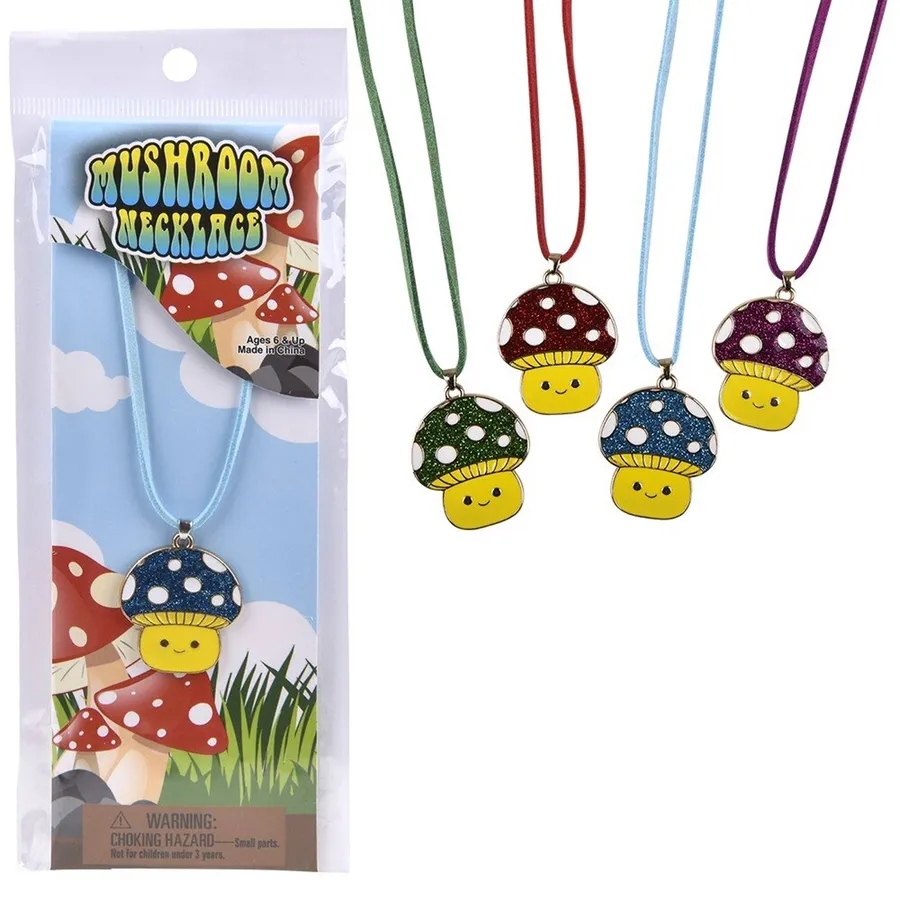 Home Decor Mushroom Necklace For Kids — wholesale Apparel & Accessories by the case