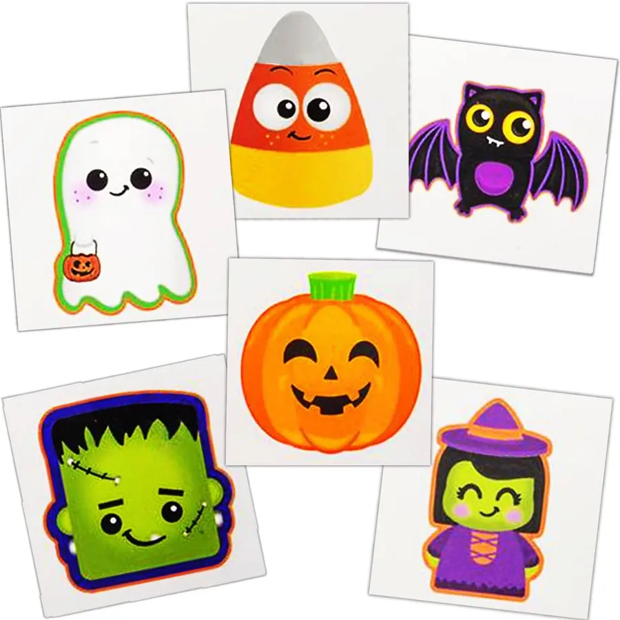 Keeraft Halloween Tattoos - Spooky Tempo Keeraft Home Gifts — wholesale Seasonal & Holiday by the case