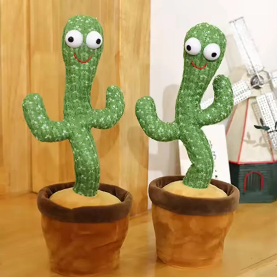 Dancing and Talking Cactus Toy - Back to School - in bulk — wholesale Toys & Games by the case