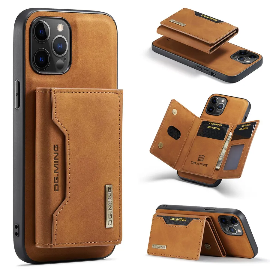 Detachable Leather iPhone Case Wallet | 2-in-1 Card Holder — wholesale Tech & Gadgets by the case