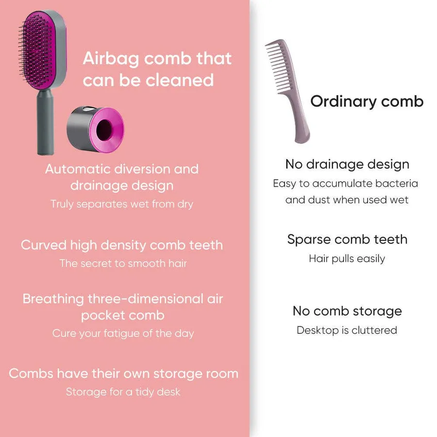 Women's Hair Comb Scalp Massager with Vibration Massage — wholesale Tech & Gadgets by the case