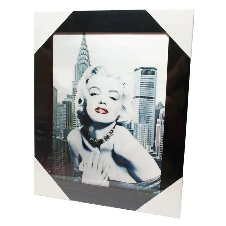 Marilyn Monroe 3D Picture Frame Home Décor — wholesale More Wholesale Goods by the case
