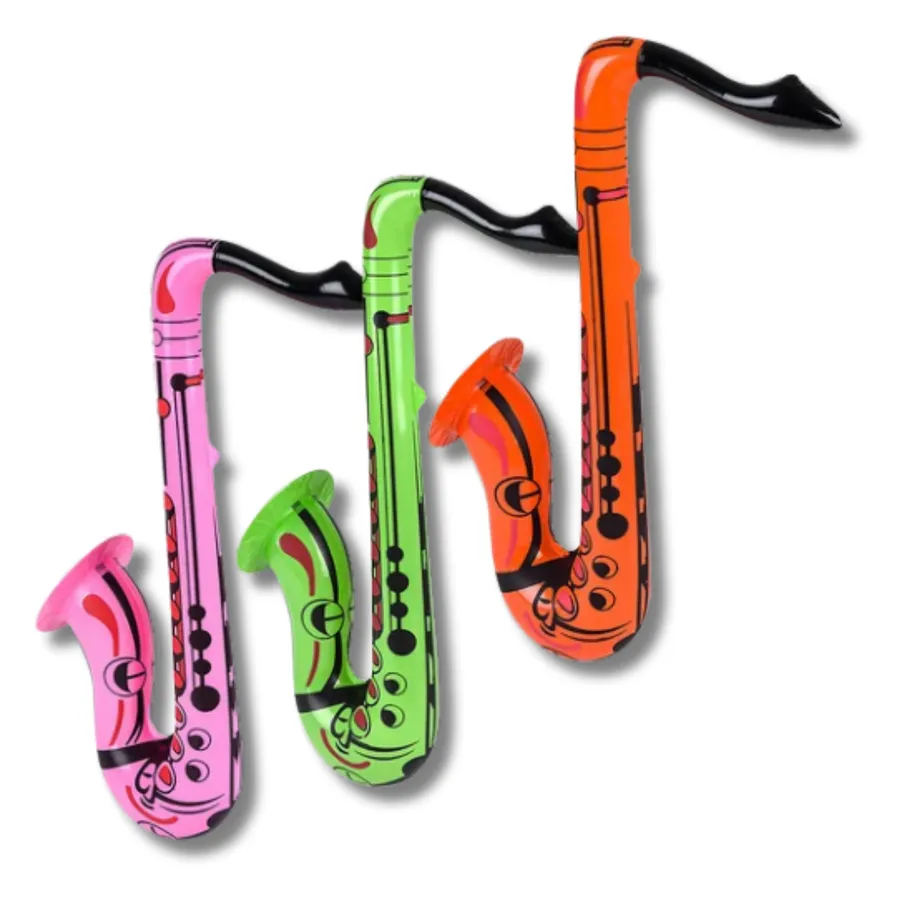 Saxophone Inflatable Toy For Kids - Assorted — wholesale Tech & Gadgets by the case