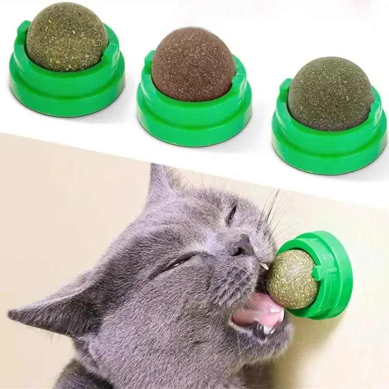 Natural Catnip Infused Balls 2-Pack — Gullee Gadgets Pet — wholesale Kitchen & Drinkware by the case