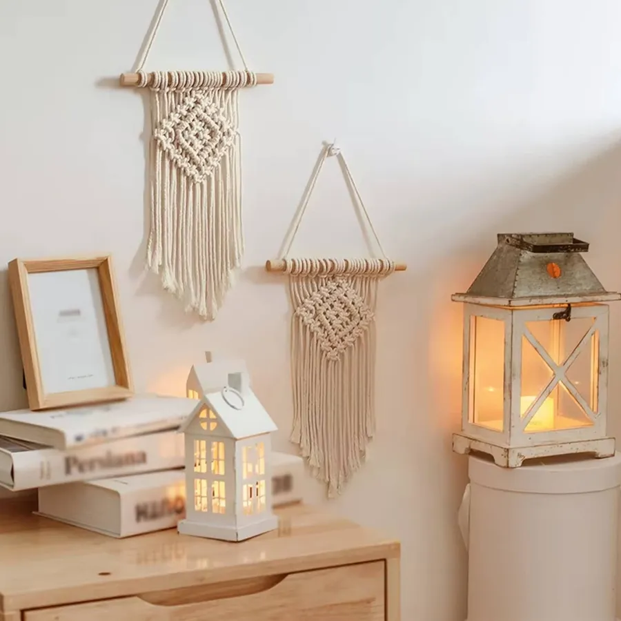 Hand-woven Bohemian Craft Macrame For Home — wholesale Toys & Games by the case