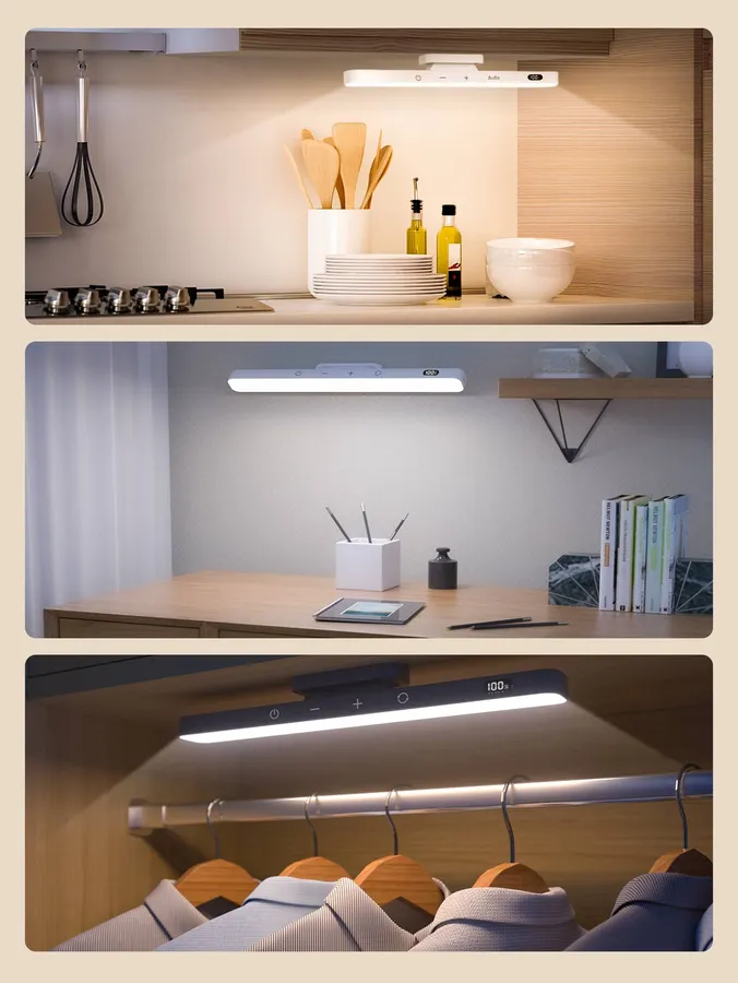 LED Touch Magnetic Desk Lamp – 2500mAh Rechargeable — wholesale Home & Décor by the case