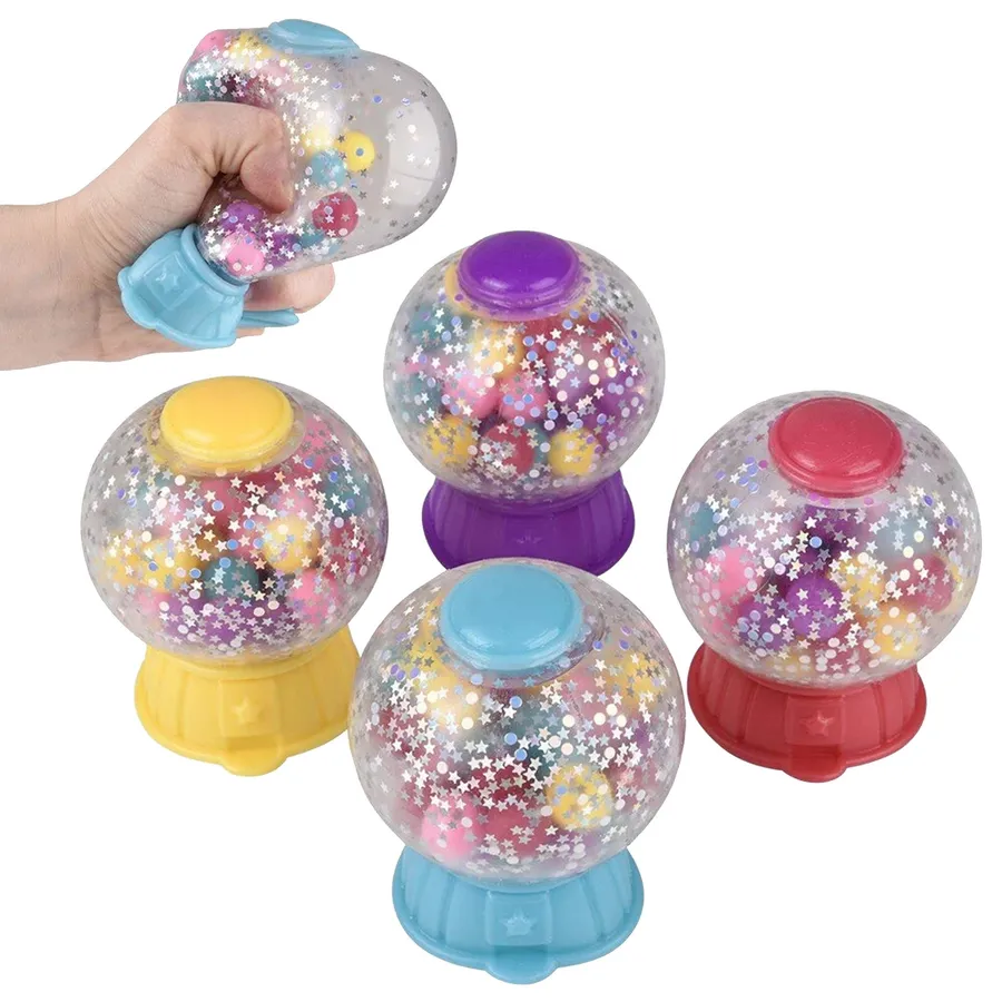 Gumball Squeeze Bead Machine Assorted — wholesale Fidgets & Sensory by the case