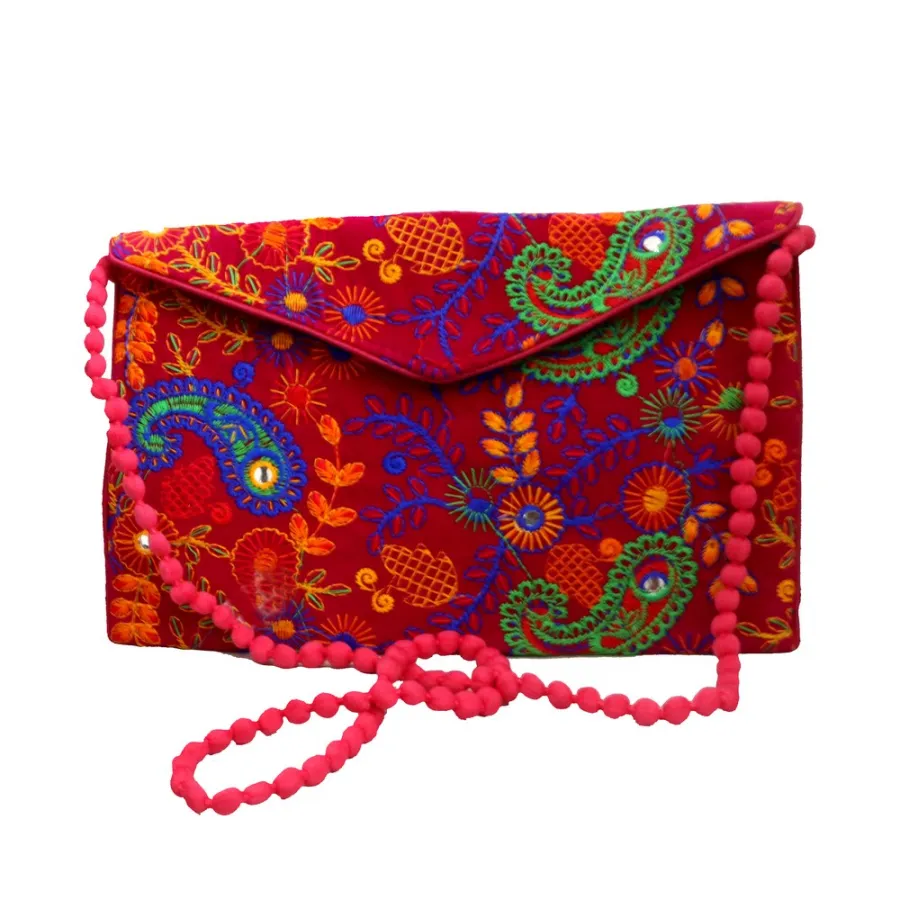 Vibrant Pink Coloured Purse Hanging — wholesale Bags & Backpacks by the case