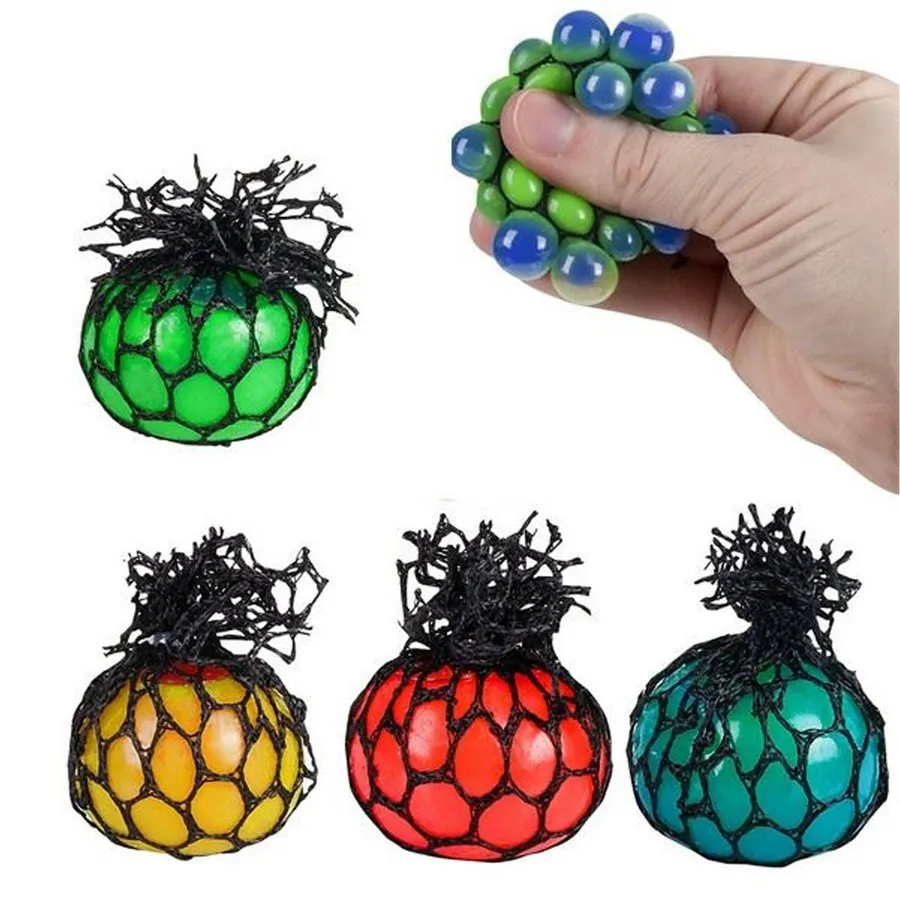 Squishy Stress Ball - Durable Mesh Squis Keeraft Home Gifts — wholesale Fidgets & Sensory by the case