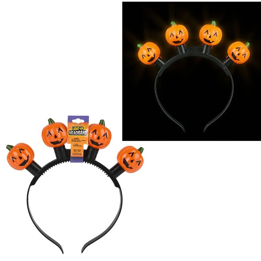 LightUp Lantern Bulb Headband For Kids — wholesale Apparel & Accessories by the case