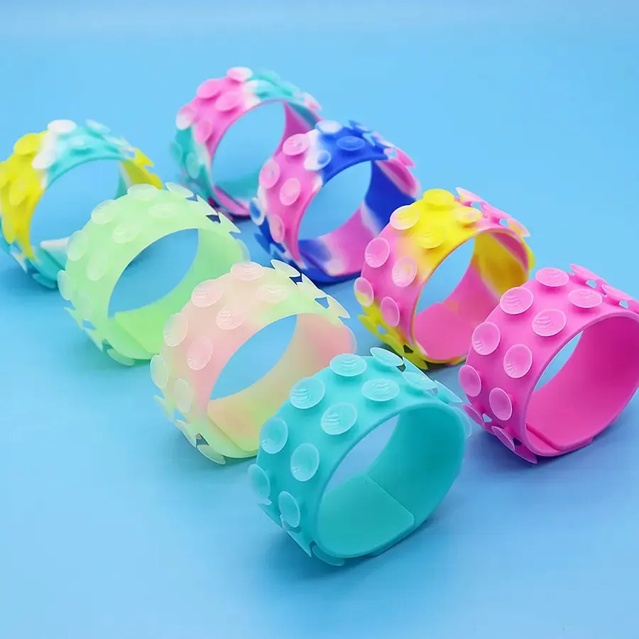 Suction Cup Fidget Bracelet Kids Toy- In Bulk — wholesale Fidgets & Sensory by the case