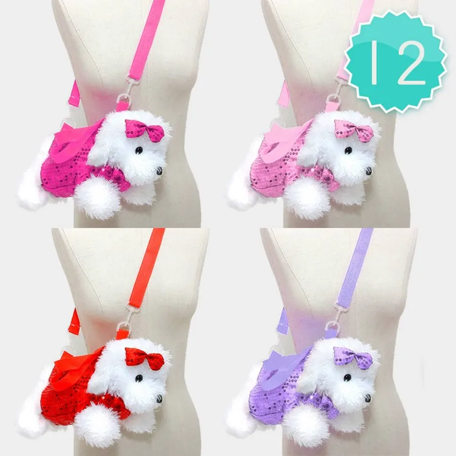 Sequin Puppy doll Crossbody Bags for valentine — wholesale Seasonal & Holiday by the case