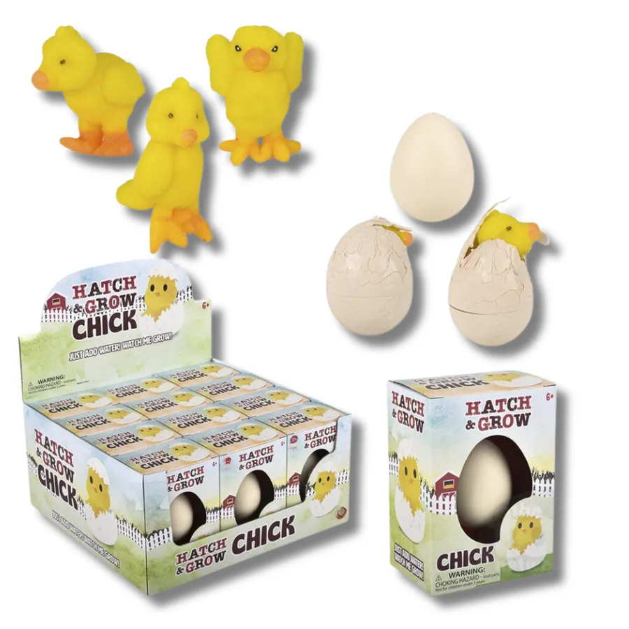 Easter Small Hatch & Grow Chick Egg Kids Toy — wholesale Seasonal & Holiday by the case