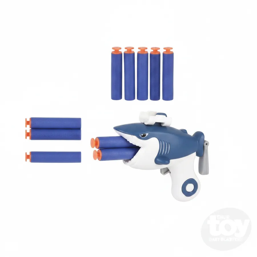 Shark Foam Dart Blaster Toy - Kids Novelty Toys, Party Favors, and Prizes — wholesale Party & Gifts by the case