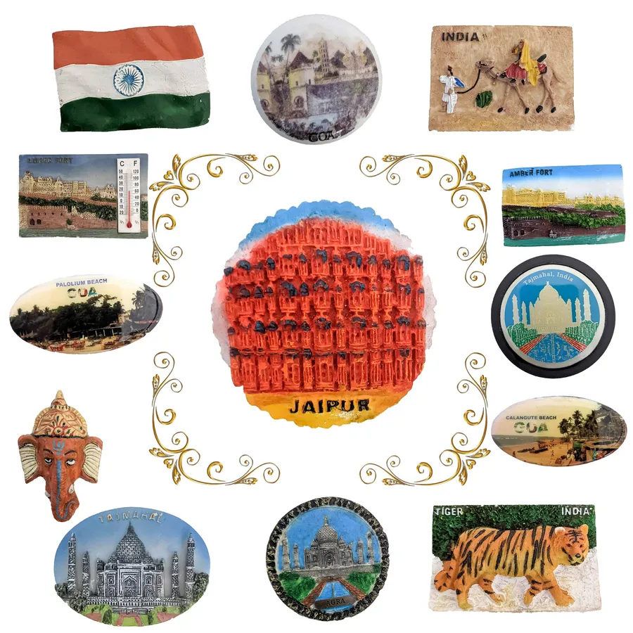 Embroidered Refrigerator Magnets - Assor Keeraft Home Gifts — wholesale Home & Décor by the case
