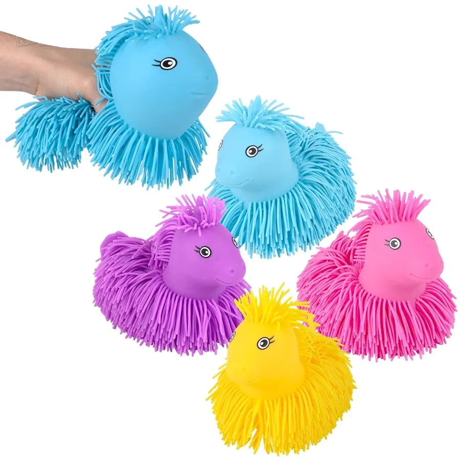 Shaggy Puffer Unicorn Kids Toys - Assorted — wholesale Toys & Games by the case