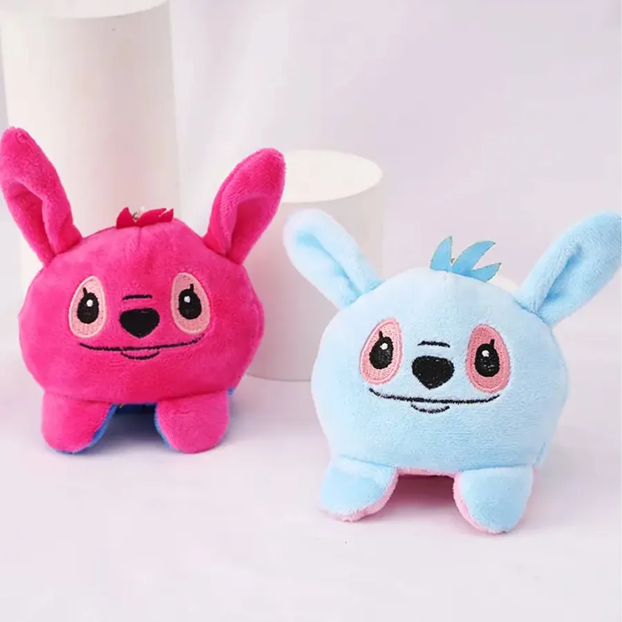 Reversible Cartoon Keychain Kids Toy In Bulk — wholesale Keychains & Charms by the case