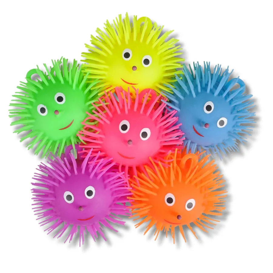 Squishy Puffer Ball With Eyes For Kids — wholesale Plush & Squishies by the case