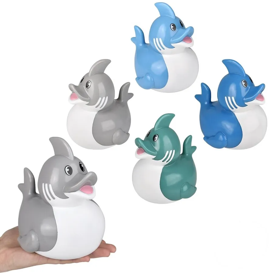 Big Shark Rubber Duckies Kids Toy - Assorted — wholesale Toys & Games by the case