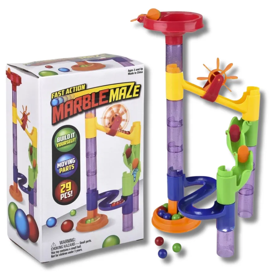 29 Piece Educational Brain Marble Run Kids Game — wholesale Toys & Games by the case