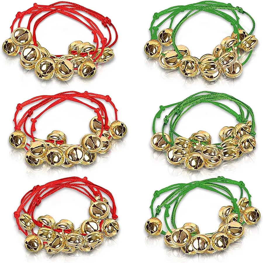Jingle Bells Wrist Band For Kids In Bulk — wholesale Home & Décor by the case