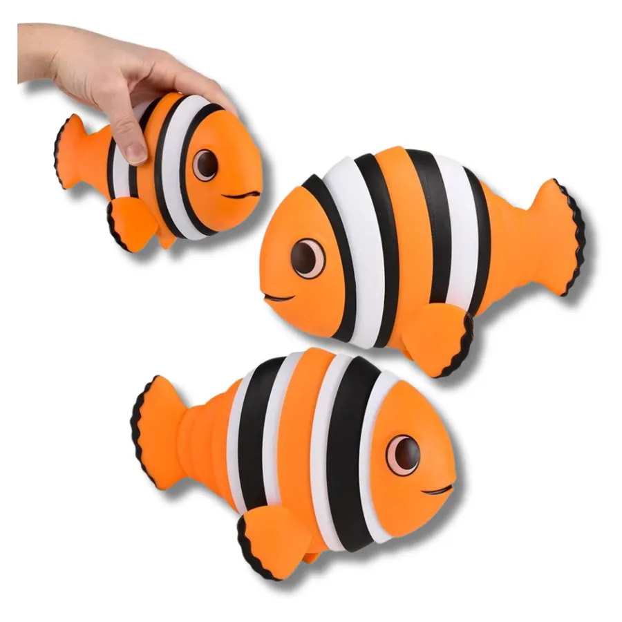 Water Fish Wiggle Stocking Stuffer Fidget Kids Toy — wholesale Fidgets & Sensory by the case