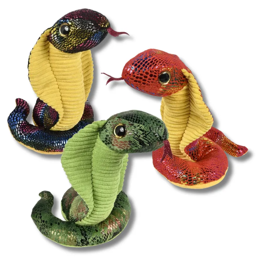 Stuffed Snake Plush Kids Toy - Assorted — wholesale Plush & Squishies by the case