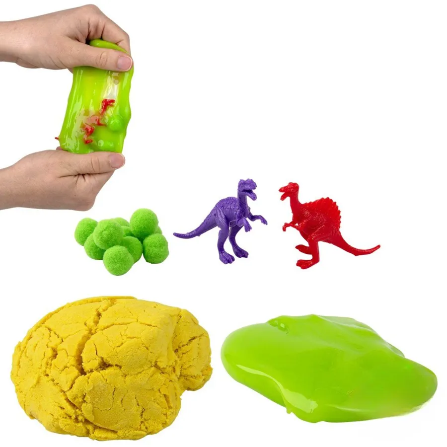 Squishy Mix Dinosaur Putty Stretch Squish — wholesale Fidgets & Sensory by the case