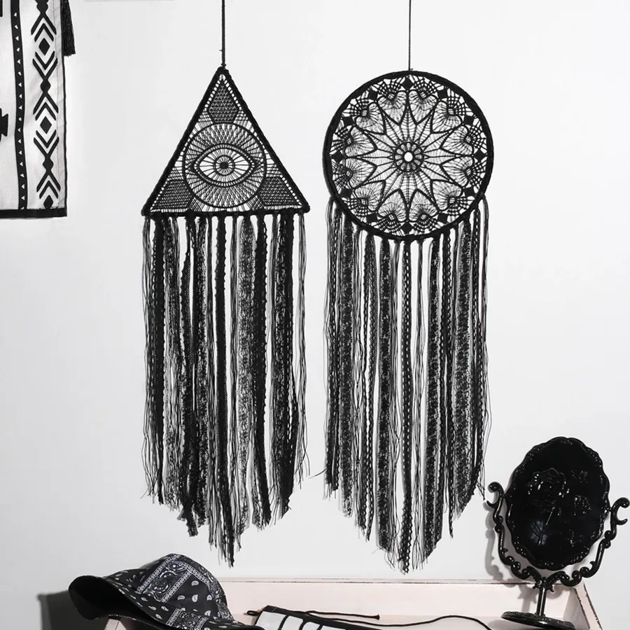 Large Turkish Eye Dream Catcher – Boho Holiday Wall Decor — wholesale Seasonal & Holiday by the case