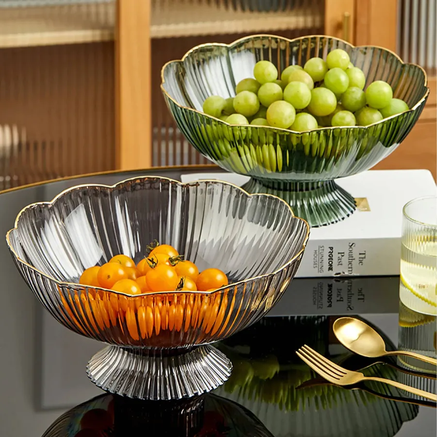 Multifunctional Clear Plastic Fruit Tray - Assorted — wholesale More Wholesale Goods by the case