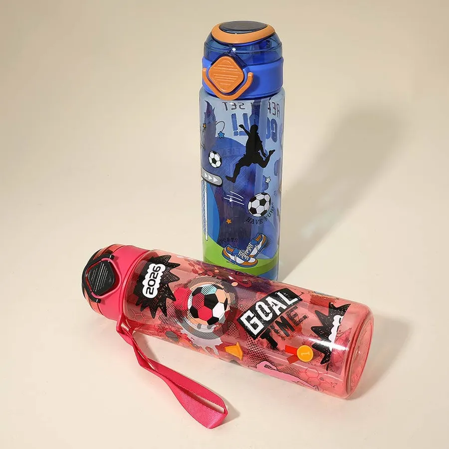 Kids Soccer Sports Water Bottles- Assorted — wholesale Kitchen & Drinkware by the case