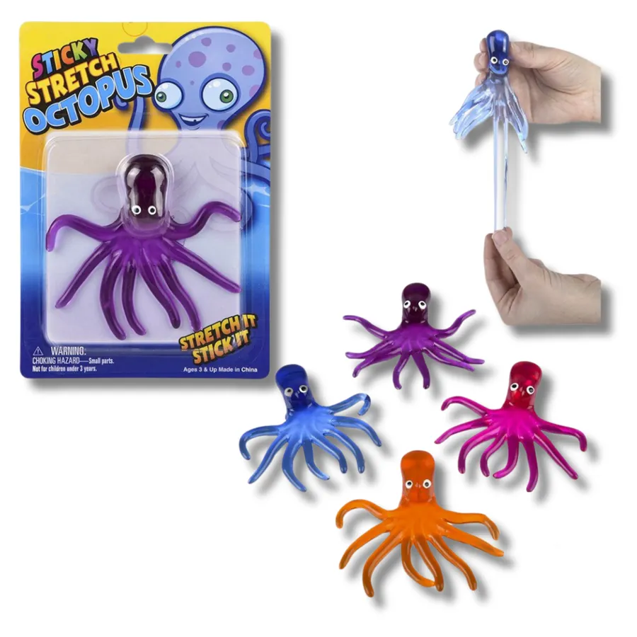 Stretchy Sticky Octopus Toy For Kids — wholesale Toys & Games by the case