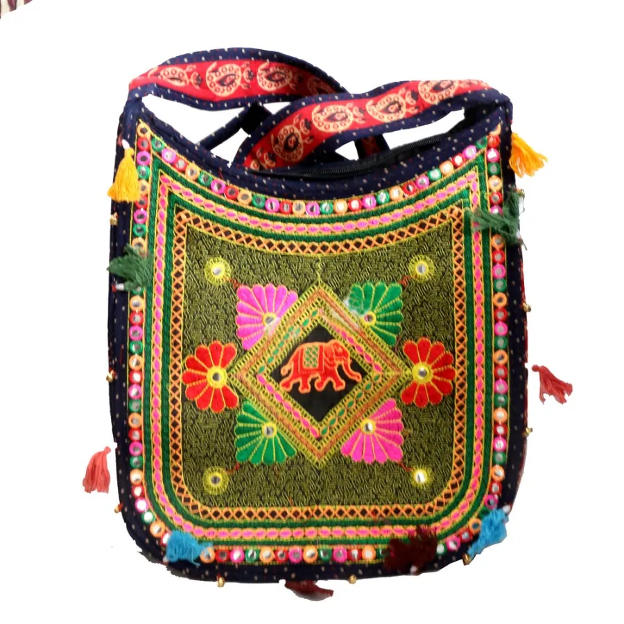 New Broad Handle Bag With Multicolour — wholesale Bags & Backpacks by the case