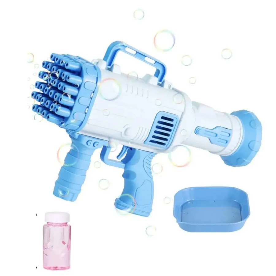 Keeraft Bubbles Gatling Gun - Battery Op Keeraft Home Gifts — wholesale Toys & Games by the case